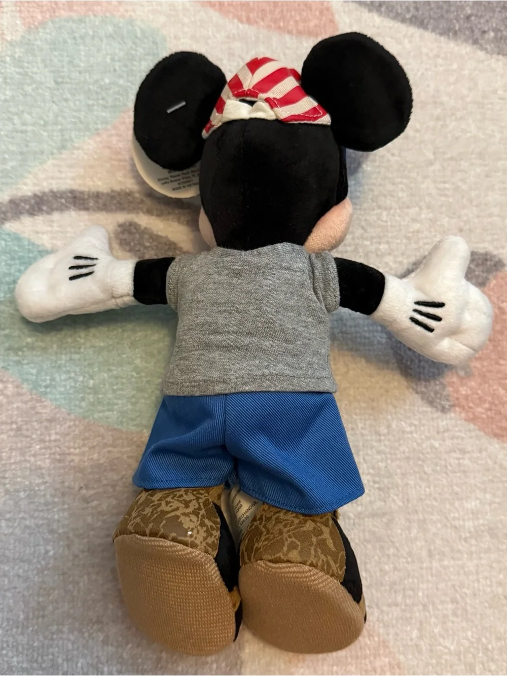 Vintage Disney Parks Patriotic Mickey Mouse Plush - Picture 2 of 8